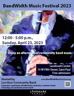 BandWidth Music Festival 2023 flyer