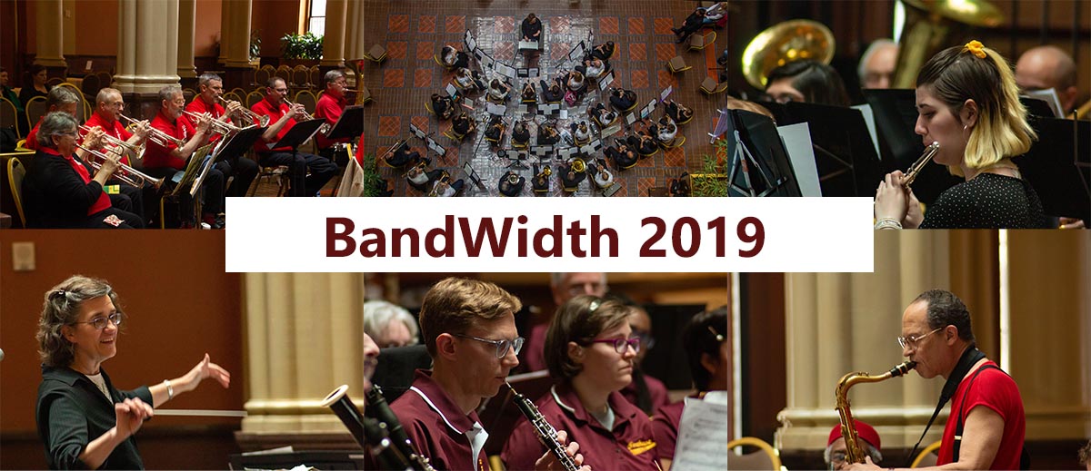 collage from BandWidth Music Festival 2019