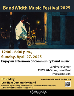 BandWidth Music Festival 2025 flyer