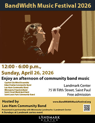 BandWidth Music Festival 2026 flyer