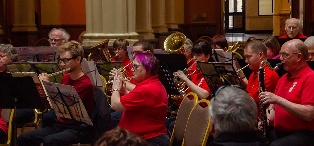 Lex-Ham Community Band performing at BandWidth 2019